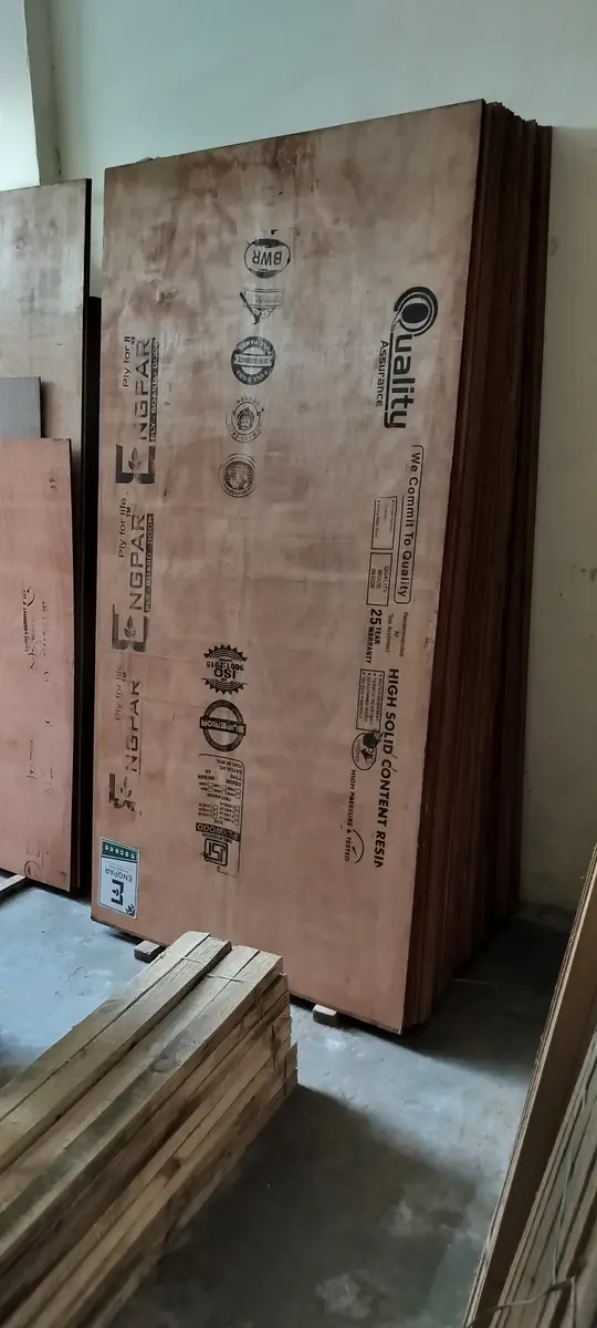 BWR Plywood in stock at Nitin Plywood House, Delhi