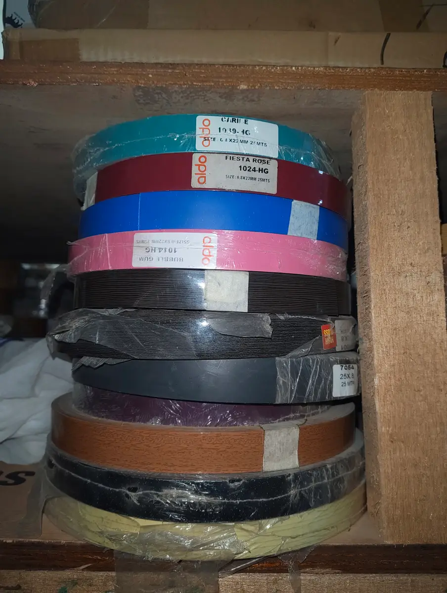 PVC Edge Band Tape in stock at Nitin Plywood House, Delhi